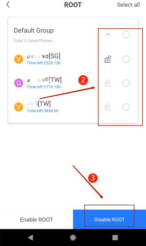 Tools, disable root in batch